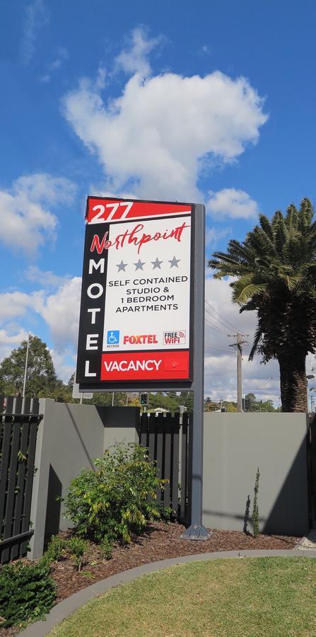 Northpoint Motel Apartments Toowoomba Eksteriør billede